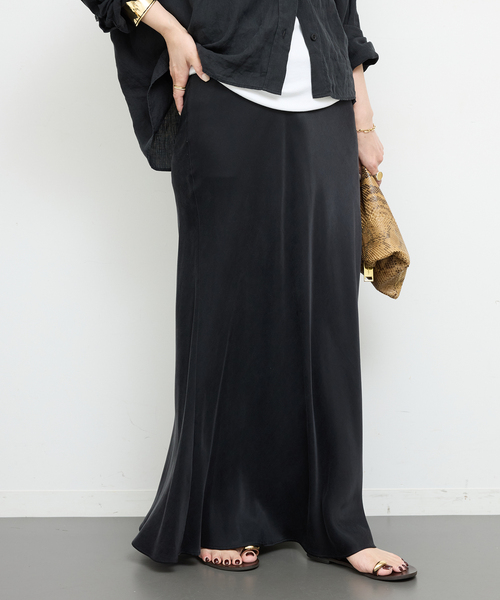 追加 Cu/R Maxi スカート（スカート）｜Deuxieme Classe