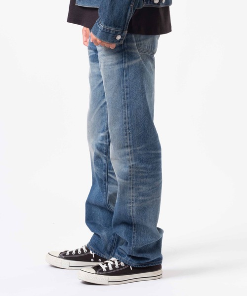 Levi's（リーバイス）の「Levi's/リーバイス BLUETAB(TM) 505(TM) レギュラーフィットジーンズ ミディアムインディゴ MADE IN JAPAN（デニムパンツ・メンズ・インディゴブルー・W28 L32/W30 L32/W32 L32/W34 L32/W36 L32）」の17枚目の写真
