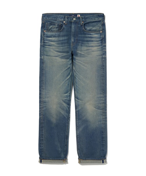 Levi's（リーバイス）の「Levi's/リーバイス BLUETAB(TM) 505(TM) レギュラーフィットジーンズ ミディアムインディゴ MADE IN JAPAN（デニムパンツ・メンズ・インディゴブルー・W28 L32/W30 L32/W32 L32/W34 L32/W36 L32）」の6枚目の写真