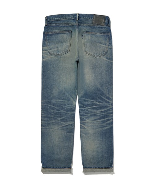 Levi's（リーバイス）の「Levi's/リーバイス BLUETAB(TM) 505(TM) レギュラーフィットジーンズ ミディアムインディゴ MADE IN JAPAN（デニムパンツ・メンズ・インディゴブルー・W28 L32/W30 L32/W32 L32/W34 L32/W36 L32）」の7枚目の写真