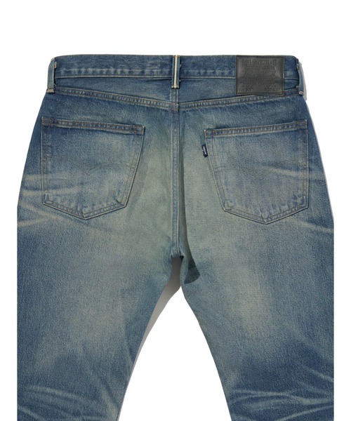 Levi's（リーバイス）の「Levi's/リーバイス BLUETAB(TM) 505(TM) レギュラーフィットジーンズ ミディアムインディゴ MADE IN JAPAN（デニムパンツ・メンズ・インディゴブルー・W28 L32/W30 L32/W32 L32/W34 L32/W36 L32）」の11枚目の写真