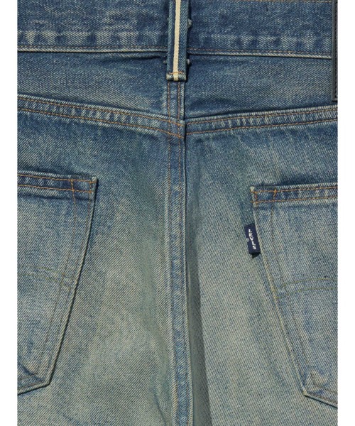 Levi's（リーバイス）の「Levi's/リーバイス BLUETAB(TM) 505(TM) レギュラーフィットジーンズ ミディアムインディゴ MADE IN JAPAN（デニムパンツ・メンズ・インディゴブルー・W28 L32/W30 L32/W32 L32/W34 L32/W36 L32）」の12枚目の写真