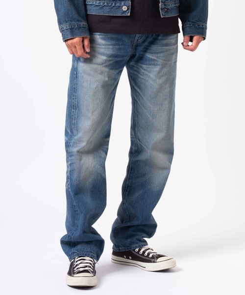Levi's（リーバイス）の「Levi's/リーバイス BLUETAB(TM) 505(TM) レギュラーフィットジーンズ ミディアムインディゴ MADE IN JAPAN（デニムパンツ・メンズ・インディゴブルー・W28 L32/W30 L32/W32 L32/W34 L32/W36 L32）」の21枚目の写真