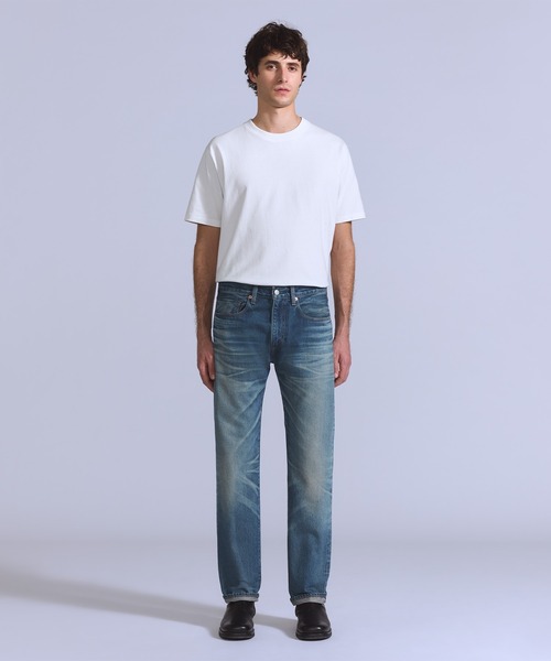 Levi's（リーバイス）の「Levi's/リーバイス BLUETAB(TM) 505(TM) レギュラーフィットジーンズ ミディアムインディゴ MADE IN JAPAN（デニムパンツ・メンズ・インディゴブルー・W28 L32/W30 L32/W32 L32/W34 L32/W36 L32）」の18枚目の写真