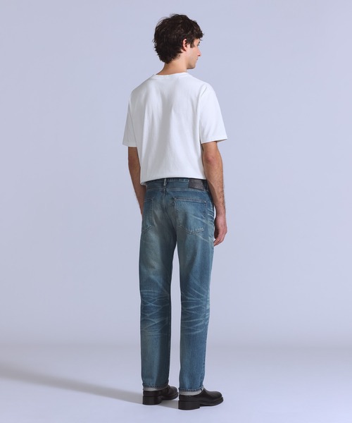 Levi's（リーバイス）の「Levi's/リーバイス BLUETAB(TM) 505(TM) レギュラーフィットジーンズ ミディアムインディゴ MADE IN JAPAN（デニムパンツ・メンズ・インディゴブルー・W28 L32/W30 L32/W32 L32/W34 L32/W36 L32）」の20枚目の写真