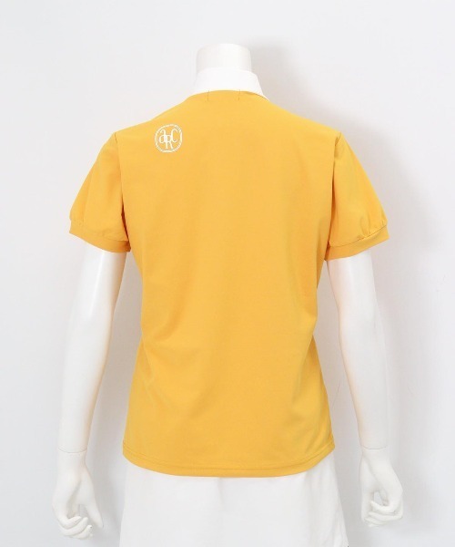archivio(アルチビオ)の「<LADIES>サイドライン速乾カノコプルオーバー(Tシャツ/カットソー・レディース・ホワイト/ブラウン/ライトオレンジ系・L/S/M)」の8枚目の写真