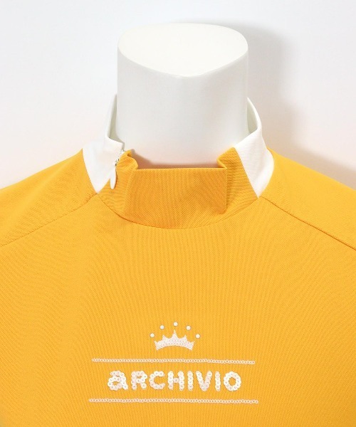 archivio(アルチビオ)の「<LADIES>サイドライン速乾カノコプルオーバー(Tシャツ/カットソー・レディース・ホワイト/ブラウン/ライトオレンジ系・L/S/M)」の20枚目の写真