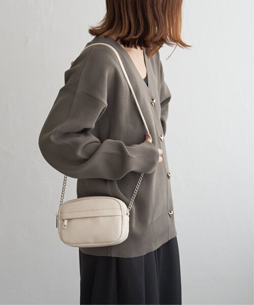 notch.(ノッチ)の「ポーチショルダーバッグ(ショルダーバッグ・レディース・ブラック/ベージュ/オフホワイト・ONESIZE)」の7枚目の写真