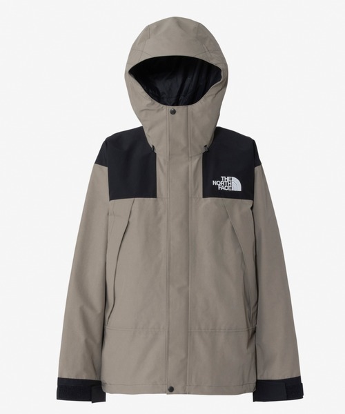 THE NORTH FACE（ザノースフェイス）の「THE NORTH FACE/ザ・ノース・フェイス MOUNTAIN JACKET ジャケット NP62510（マウンテンパーカー・メンズ・ダークベージュ/ブラック・XL/L/XXL/M/S）」の2枚目の写真