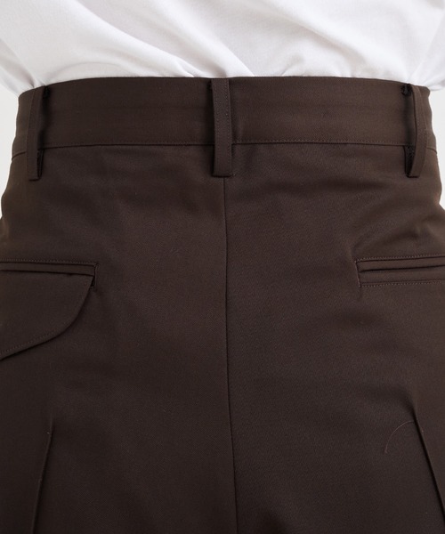 KHOKI / コッキ】Tuck-detail pants（スラックス）｜KHOKI（コッキ）の