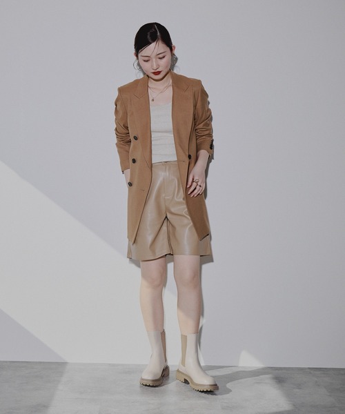 NICAL（ニカル）の「【NICAL】サイドゴアボリュームソールブーツ/554402（ブーツ・レディース・アイボリー/ブラック/グレー/ブラック系その他4・X-LARGE/SMALL/LARGE/MEDIUM）」の11枚目の写真