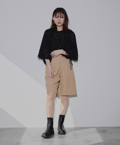 NICAL（ニカル）の「【NICAL】サイドゴアボリュームソールブーツ/554402（ブーツ・レディース・アイボリー/ブラック/グレー/ブラック系その他4・X-LARGE/SMALL/LARGE/MEDIUM）」の5枚目の写真