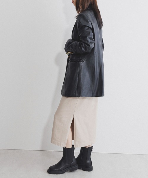 NICAL（ニカル）の「【NICAL】サイドゴアボリュームソールブーツ/554402（ブーツ・レディース・アイボリー/ブラック/グレー/ブラック系その他4・X-LARGE/SMALL/LARGE/MEDIUM）」の22枚目の写真