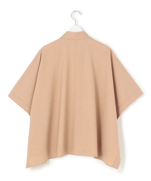 23区(ニジュウサンク)の「【洗える】TWマットクロス ポンチョシルエット シャツ(シャツ/ブラウス・レディース・グレー系/黄土色系・38)」の11枚目の写真