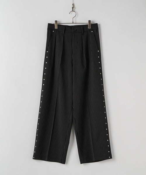 CASPER JOHN（キャスパージョン）の「Hot fit rivet slacks/ホットフィットリベットスラックス（スラックス・メンズ・グレー/ブラック/ブラック系/ブラウン系/ブラウン・X-SMALL/SMALL/MEDIUM/LARGE）」の21枚目の写真
