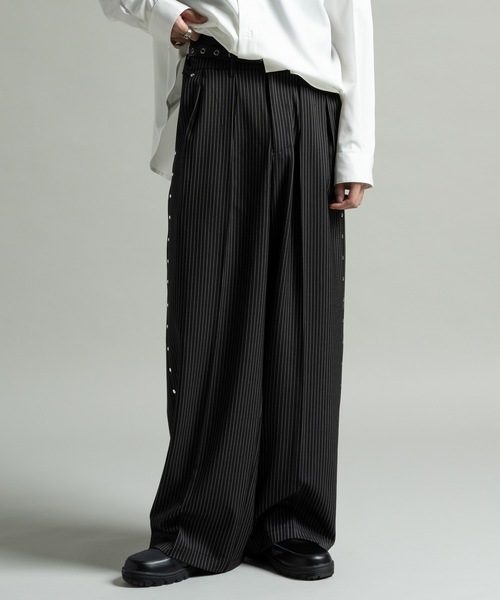 CASPER JOHN（キャスパージョン）の「Hot fit rivet slacks/ホットフィットリベットスラックス（スラックス・メンズ・グレー/ブラック/ブラック系/ブラウン系/ブラウン・X-SMALL/SMALL/MEDIUM/LARGE）」の22枚目の写真