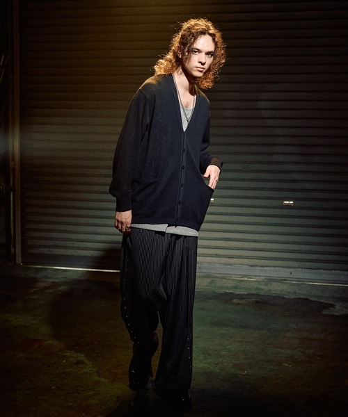 CASPER JOHN（キャスパージョン）の「Hot fit rivet slacks/ホットフィットリベットスラックス（スラックス・メンズ・グレー/ブラック/ブラック系/ブラウン系/ブラウン・X-SMALL/SMALL/MEDIUM/LARGE）」の8枚目の写真