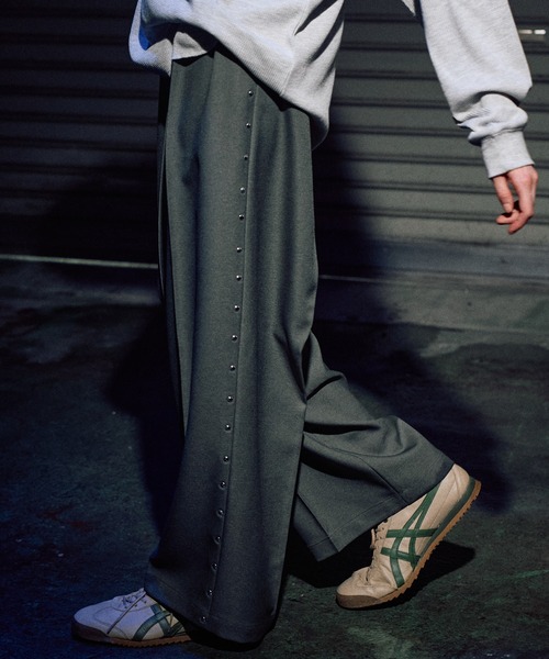 CASPER JOHN（キャスパージョン）の「Hot fit rivet slacks/ホットフィットリベットスラックス（スラックス・メンズ・グレー/ブラック/ブラック系/ブラウン系/ブラウン・X-SMALL/SMALL/MEDIUM/LARGE）」の20枚目の写真