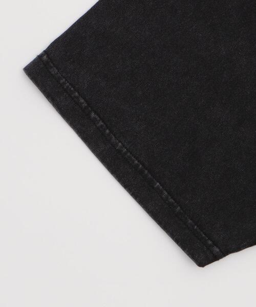 SHORT ROUND(ショートラウンド)の「SHORT ROUND/ブリーチエンブレムロゴT(Tシャツ/カットソー・メンズ・グレー/スミクロ・LARGE/MEDIUM)」の6枚目の写真