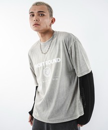 SHORT ROUND | SHORT ROUND/ブリーチエンブレムロゴT(Tシャツ/カットソー)