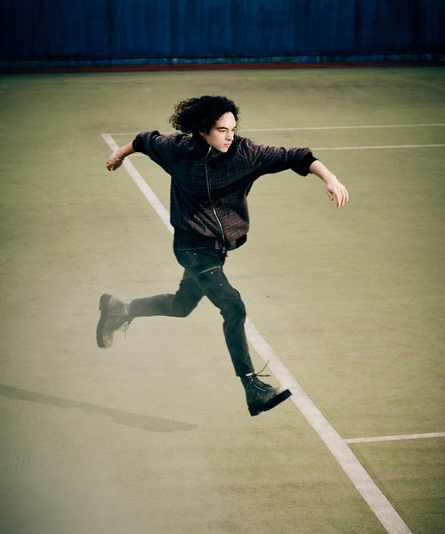 glamb（グラム）の「High Neck Track Jacket / ハイネックトラックジャケット（その他アウター・メンズ・ブラック/レッド/ネイビー・S/M/L）」の22枚目の写真