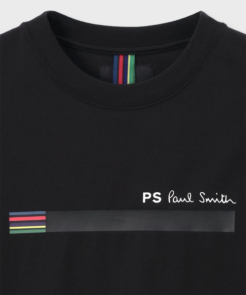 Sports Stripe Bar” Tシャツ【252759 EXT02】（Tシャツ/カットソー