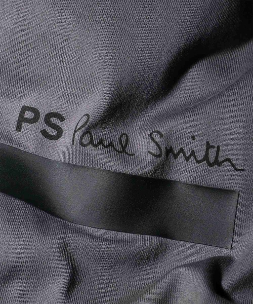 PS Paul Smith(ピーエスポールスミス)の「“Sports Stripe Bar” Tシャツ【252759 EXT02】(Tシャツ/カットソー・メンズ・レッド/ホワイト/ブラウン/ブラック/グレー・SMALL/MEDIUM/LARGE/X-LARGE)」の21枚目の写真