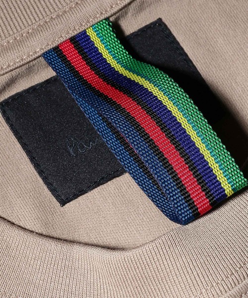 PS Paul Smith(ピーエスポールスミス)の「“Sports Stripe Bar” Tシャツ【252759 EXT02】(Tシャツ/カットソー・メンズ・レッド/ホワイト/ブラウン/ブラック/グレー・SMALL/MEDIUM/LARGE/X-LARGE)」の15枚目の写真