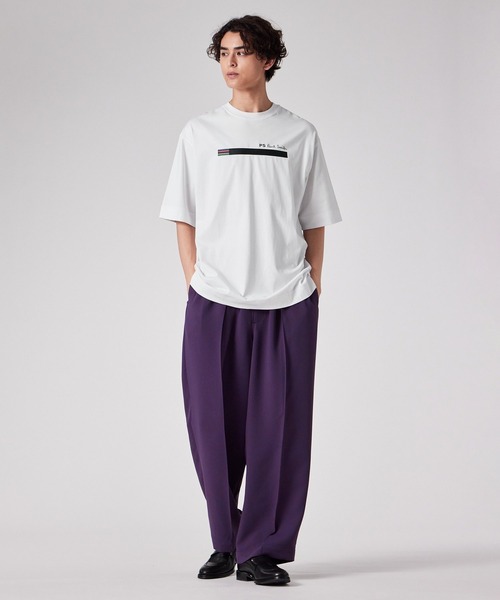 【美品】ポールスミスTシャツPaul Smithレディース サイズM PS Paul Smith tシャツ 「オンラインショップ限定」ウィメンズ