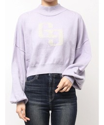 GYDA | GGインターシャニットトップス(ニット/セーター)