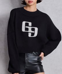 GYDA | GGインターシャニットトップス(ニット/セーター)