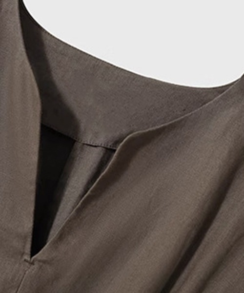 ONEP STAR（ワンピスター）の「キーネックロングワンピース（ワンピース・レディース・カーキ/ブルー・MEDIUM/LARGE/X-LARGE）」の11枚目の写真