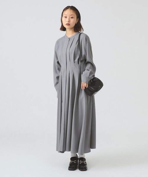 タックウエスト バンドカラー ワンピース（ワンピース）｜Ray BEAMS