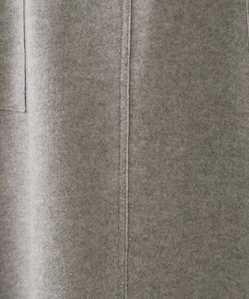 OPAQUE.CLIP（オペークドットクリップ）の「ウールライクフレアスカート【洗濯機OK】（スカート・レディース・チャコールグレー/グレー/キャメル・40/38/42）」の22枚目の写真