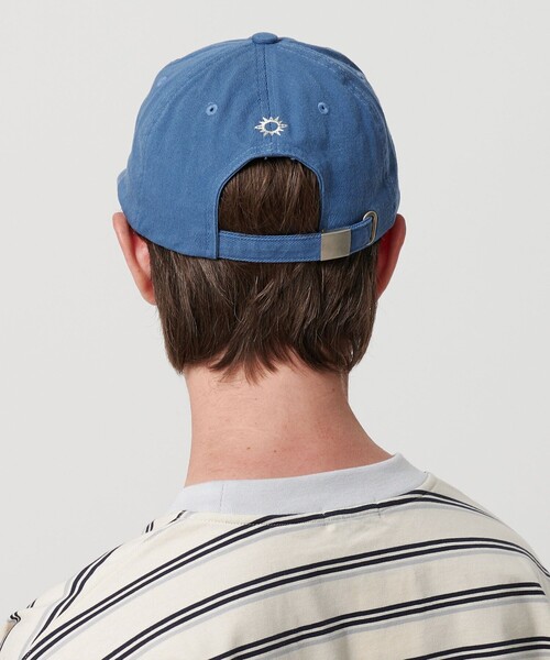 HELLO SUNRISE（ハローサンライズ）の「＜HELLO SUNRISE＞タイポグラフィ アーチ ロゴ 6パネル キャップ（キャップ・メンズ・ブラック/ロイヤルブルー・FREE）」の5枚目の写真
