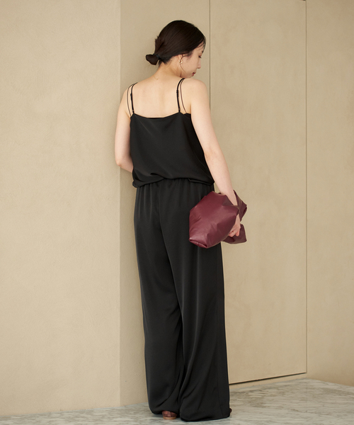 追加》dull satin relax パンツ（その他パンツ）｜Plage（プラージュ