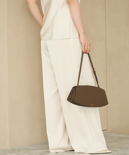 plage dull satin relax パンツ　34 追加》dull satin relax パンツ（その他パンツ）｜Plage