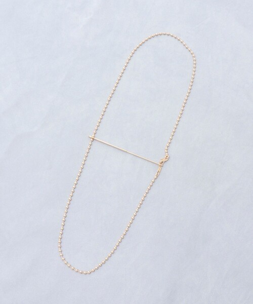 grace grace （グラスグラス）の「【grace grace/グラスグラス】ロングフックボールアレンジネックレス（ネックレス・レディース・ゴールド/シルバー・FREE）」の8枚目の写真