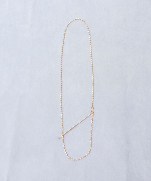 grace grace （グラスグラス）の「【grace grace/グラスグラス】ロングフックボールアレンジネックレス（ネックレス・レディース・ゴールド/シルバー・FREE）」の10枚目の写真