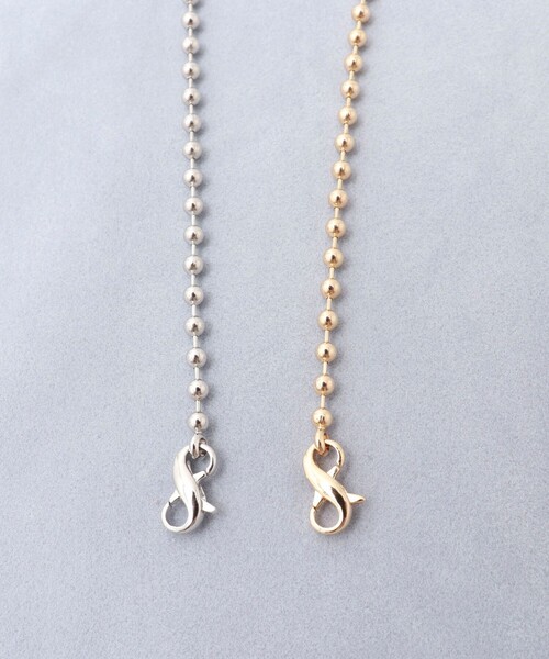 grace grace （グラスグラス）の「【grace grace/グラスグラス】ロングフックボールアレンジネックレス（ネックレス・レディース・ゴールド/シルバー・FREE）」の15枚目の写真