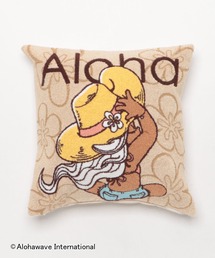 Kahiko（カヒコ）の「【Kahiko】ALOHA MAPUA 相良刺繍クッションカバー（クッション/クッションカバー）」