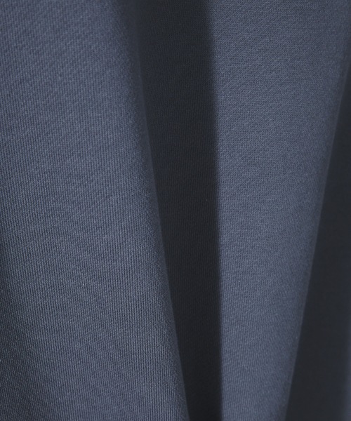 SLICK（スリック）の「【SLICK/スリック】Compact Fleece Embroidery Sweat Pull Parka/コンパクトフリースエンブロイダリープルパーカー / ヘビィーウェイト（パーカー・メンズ・ブラック/ライトグレー/スミクロ・1/2/3）」の9枚目の写真