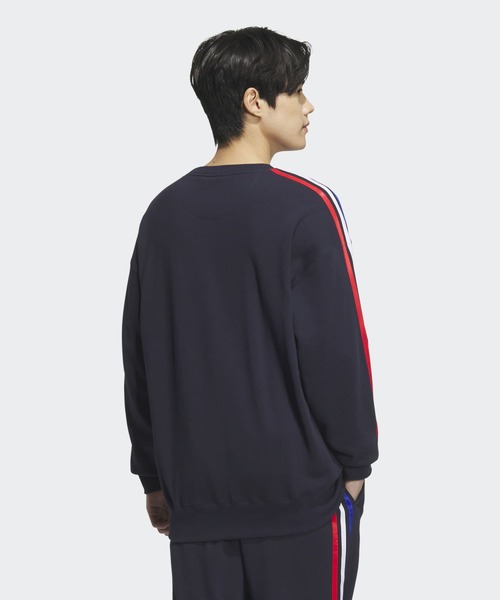 セール】エッセンシャルズ プラス ルーズフィット スリーストライプス