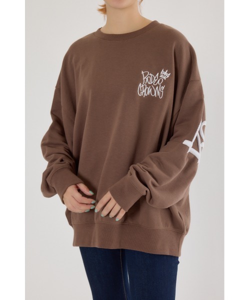 Nice TTTMSWブラウン スウェット Nice TTTMSWブラウン スウェット