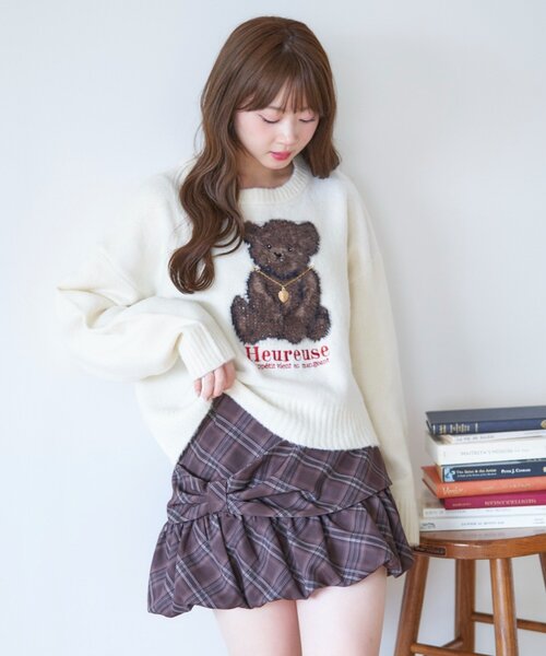 こだわりのアニマルニット（ニット/セーター）｜Another Branch olive