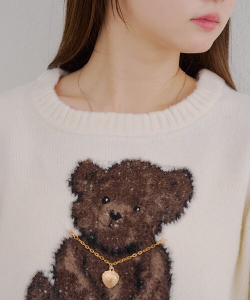 【みみさま】YENN アニマルニット こだわりのアニマルニット（ニット/セーター）｜Another Branch olive