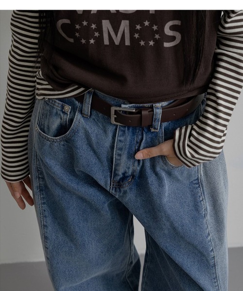 売却済です。Lサイズ3.3 Field Trip　suです。 セール】3.3 Field Trip／ツートンデニムパンツ（デニムパンツ）｜3.3