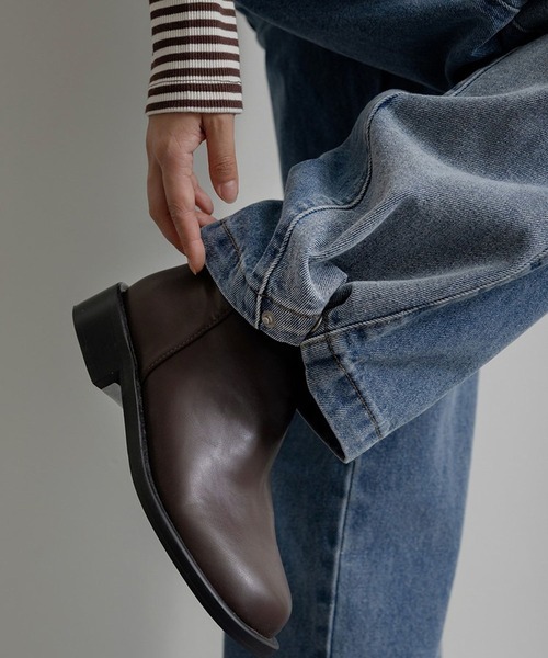 3.3 Field Trip （3.3フィールドトリップ）の「3.3 Field Trip／ツートンデニムパンツ（デニムパンツ・レディース・ブラック/ブルー・SMALL）」の12枚目の写真