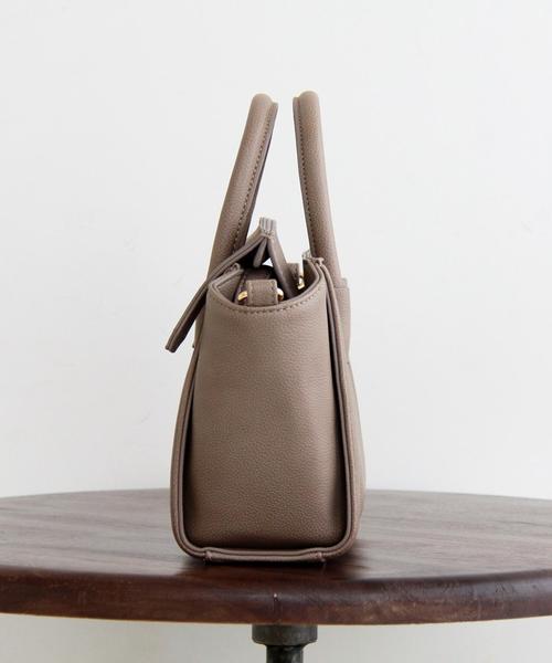 BEAUTY&YOUTH UNITED ARROWS（ビューティーアンドユースユナイテッドアローズ）の「BY∴ フラップメタルミニトートバッグ 2 -2WAY-  ◆（トートバッグ・レディース・モカ/ブラック/オフホワイト/ライトグレー/ライトブルー/オリーブ・ﾌﾘ-/FREE）」の16枚目の写真