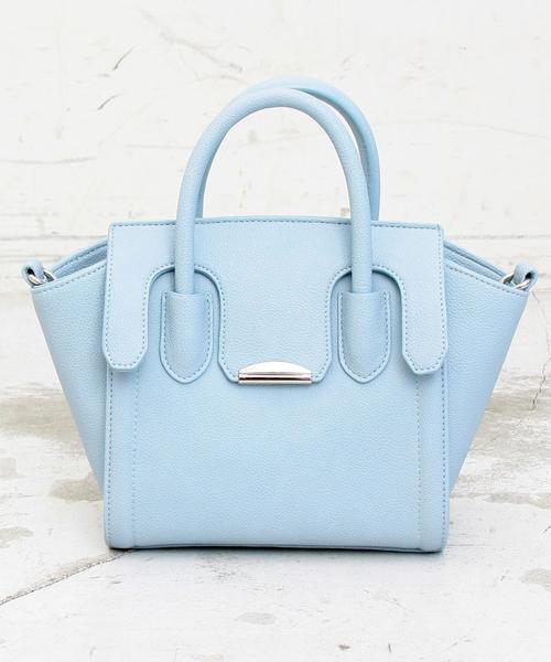 BEAUTY&YOUTH UNITED ARROWS（ビューティーアンドユースユナイテッドアローズ）の「BY∴ フラップメタルミニトートバッグ 2 -2WAY-  ◆（トートバッグ・レディース・モカ/ブラック/オフホワイト/ライトグレー/ライトブルー/オリーブ・ﾌﾘ-/FREE）」の19枚目の写真